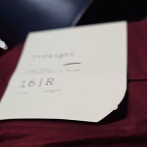 a new day Women's Deep Red Trousers